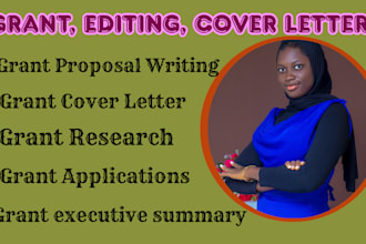 write grant proposal grant writing, grant cover letter, strong executive summary