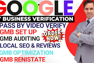 help with google business profile verification and setup