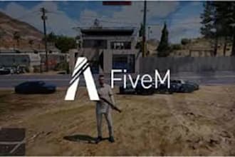 create full dayz server, redm server,fivem kuttes, gta5 fivem ped,fivem script