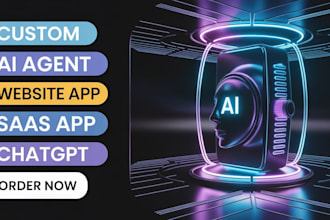 develop ai apps, ai saas, ai website and ai bots