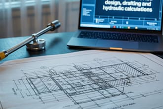 do residential nfpa 13d design, drafting and hydraulic calculations