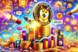 do meme coin animation for meme coin promotion