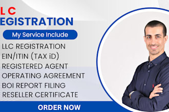 do US llc creation, company formation, apply for ein, itin