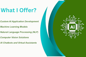 develop website and apps with artificial intelligent