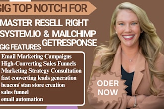 promote master resell rights course email marketing campaign salesfunnel ubc dwa