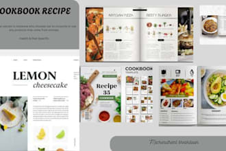 do your cookbook cover design, paperback design, keto diet, ,ebookcover