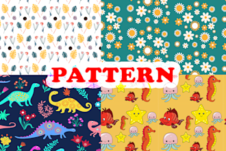 draw a modern seamless pattern for your product