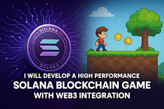 develop solana game, blockchain game, crypto p2e game, solana nft game