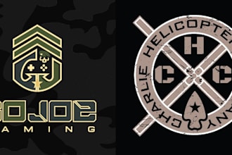 do vintage, skull, military patch, hipster badge logo design