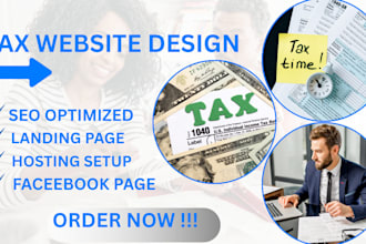 design income tax website finance website tax website income tax landing page
