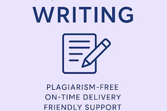 write simple engaging and plagiarism free content for you
