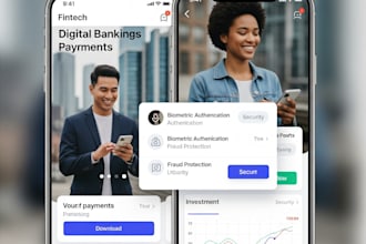develop fintech app digital bank app p2p lending app wallet app neobank app