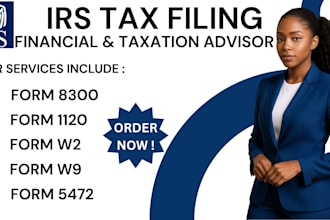 efile and prepare irs tax forms including w2 w9 w8ben 1099 941 8300 and 1040