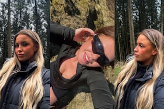 do realistic ai influencer for insta and onlyfans model and brand promotion