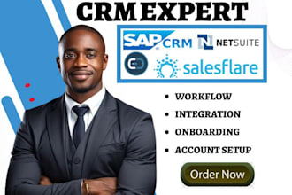 setup sap crm netsuite automation suitedash client portal salesforce integration