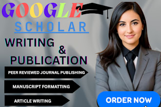 increase citation and h index on google scholar peer review journal