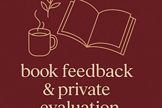 honest and private book feedback in english or portuguese