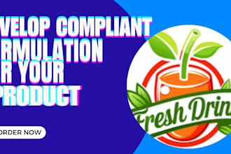 formulate beverage juice smoothie soft drink energy drink food recipes