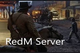 develop full redm server, premium scripts, maps and mlo, redm vorp