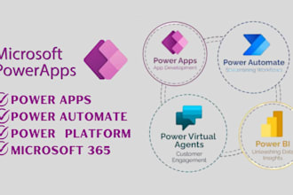 build custom microsoft powerapps app using power automate power platform apps