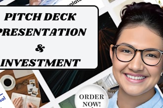 design a creative pitch deck for instant credibility