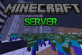 develop your minecraft server, paper mc, spigot, bukkit, smp server from scratch