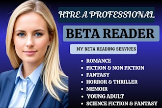 be your christian book beta reader, editor, and proofreader