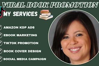 viral rank book on tiktok page booktok video kdp ads tiktok ebook marketing