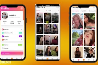 develop a custom tinder, bumble, snapchat, onlyfans bot with human logic