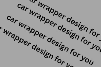 create car model car wrap and car design