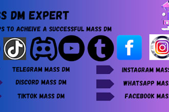 telegram mass dm discord mass dm facebook mass dm