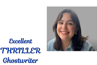 ghostwrite original thriller, mystery, crime novel, story