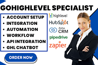 do gohighlevel crm sub account agency snapshot ghl white label saas automation