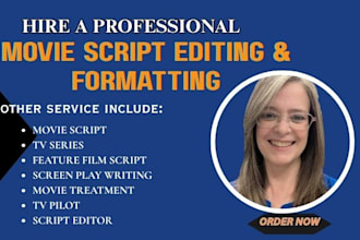 do script editor tv series formatting script writing movie script