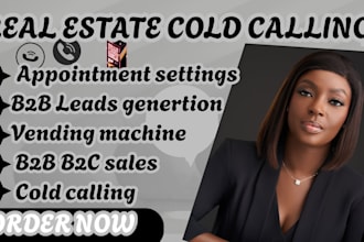 do real estate cold calling vending machine leads generation appointment setting