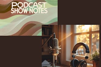 create podcast show notes