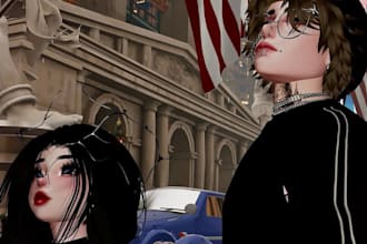 do custom vrchat avatar, vrc, vr character, 3d model vr chat avatar furry avatar