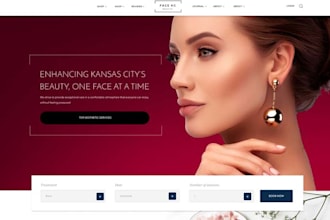skin care website cosmetics website skin care shopify store skin care website