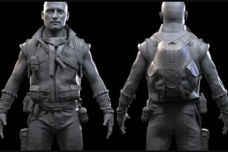 do 3d modeling, rigging and 3d character animation