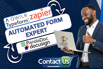 do docusign typeform data population zapier integration pandadoc template qwilr