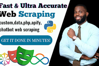 be your ultra custom php web scraping  and selenium