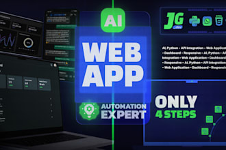 develop your saas, web app, mvp, ai saas