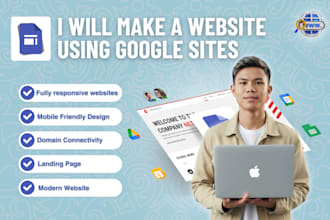 design a professional google sites website for your business