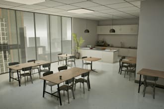 do floor plan, interior design, 3drendering for your offices, industries, school