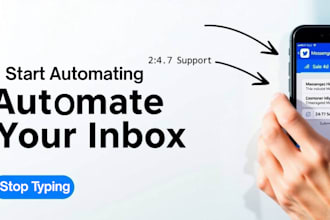 automate your customer service with a manychat messenger bot