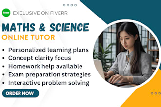 be your gcse mathematics, algebra, science and physics online tutor