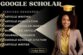 write backdate, do article writing publication in google scholar index journal