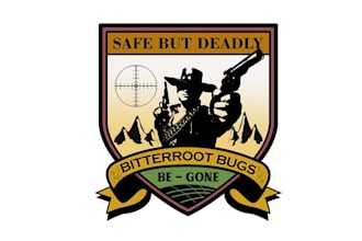 make new exceptional western logo for pest control company
