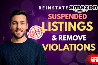 activate suspended amazon account, remove listing, plan of action, section 3