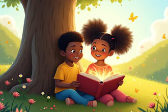 illustrate your portrait from a photo children story book illustration watercol